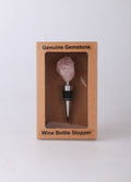 Crystal Wine Bottle Stopper | Rose Quartz-Image 3