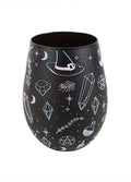 Crystal Witch Print Stemless Glass | One Colour-Image 2