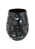 Crystal Witch Print Stemless Glass | One Colour-Image 3