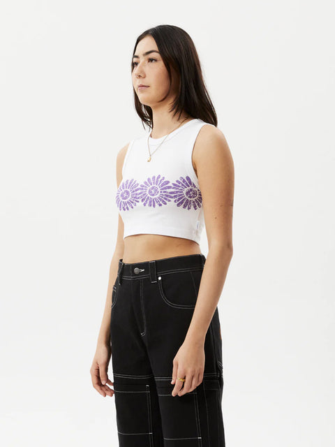 Daisy - Recycled Cropped Singlet