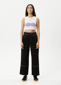 Daisy - Recycled Cropped Singlet | White-Image 4