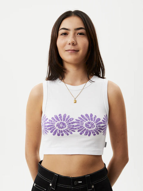 Daisy - Recycled Cropped Singlet