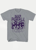 Deep Purple - Concert 72 T-Shirt | Grey-Image 1