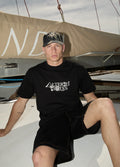 Deep State - Recycled Heavy Weight Retro Fit Tee | Black-Image 2