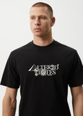 Deep State - Recycled Heavy Weight Retro Fit Tee | Black-Image 5