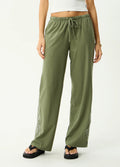 Dirts - Recycled Jersey Pant | Deep Olive-Image 2