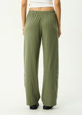 Dirts - Recycled Jersey Pant | Deep Olive-Image 4