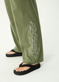 Dirts - Recycled Jersey Pant | Deep Olive-Image 6