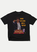 Does He Look Like a Bitch T-Shirt | Black-Image 1