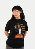 Does He Look Like a Bitch T-Shirt | Black-Image 5