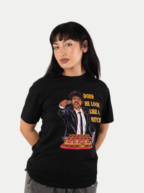 Does He Look Like a Bitch T-Shirt