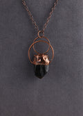 Double Ring Pendant | Smokey Quartz-Image 2