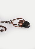 Double Ring Pendant | Smokey Quartz-Image 3