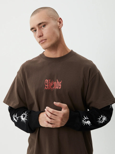 Double Trouble - Recycled Layered Boxy Tee
