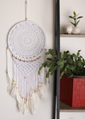 Dreamcatcher Crochet Macrame White | One Colour-Image 1