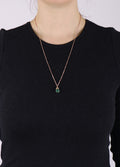 Drop Shape Gem Pendant | Aventurine-Image 2