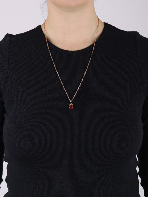 Drop Shape Gem Pendant