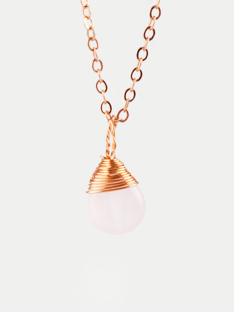 Drop Shape Gem Pendant