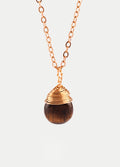 Drop Shape Gem Pendant | Tigers Eye-Image 1