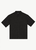 Dusk - Hemp Seersucker Check Shirt | Black Check-Image 5