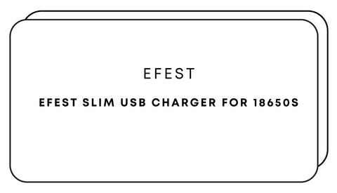 Efest Slim USB Charger for 18650s