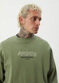 Ember - Recycled Crew Neck | Oil Green-Image 4