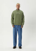 Ember - Recycled Crew Neck | Oil Green-Image 5