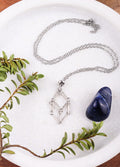 Empty Crystal Cage Necklace | 60cm-Image 1