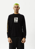 Farm Fresh - Recycled Long Sleeve Tee | Black-Image 1