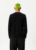 Farm Fresh - Recycled Long Sleeve Tee | Black-Image 4