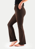 Festival Flared Printed Leggings | Coffee-Image 2