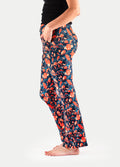 Festival Flared Printed Leggings | Fire Bloom-Image 2