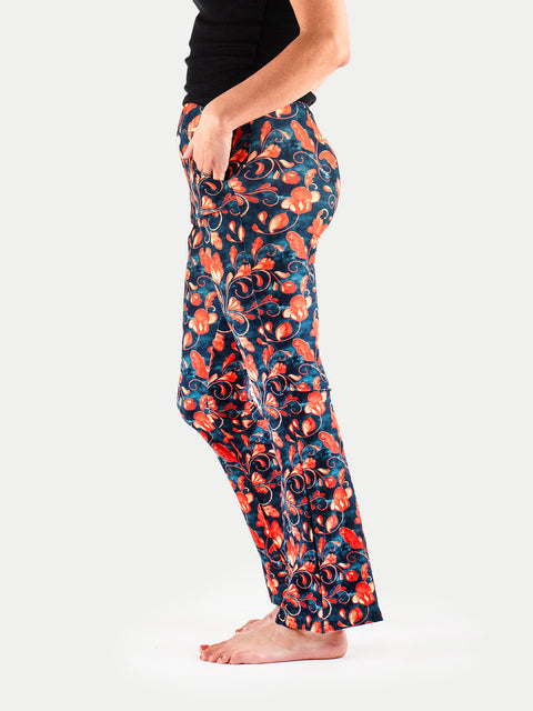 Festival Flared Printed Leggings