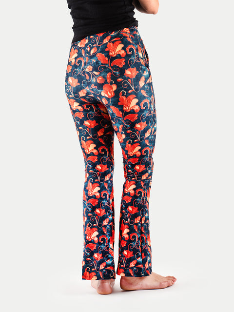 Festival Flared Printed Leggings