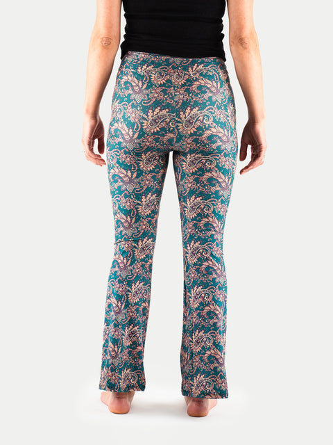 Festival Flared Printed Leggings