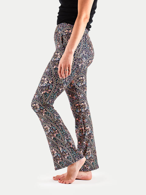 Festival Flared Printed Leggings