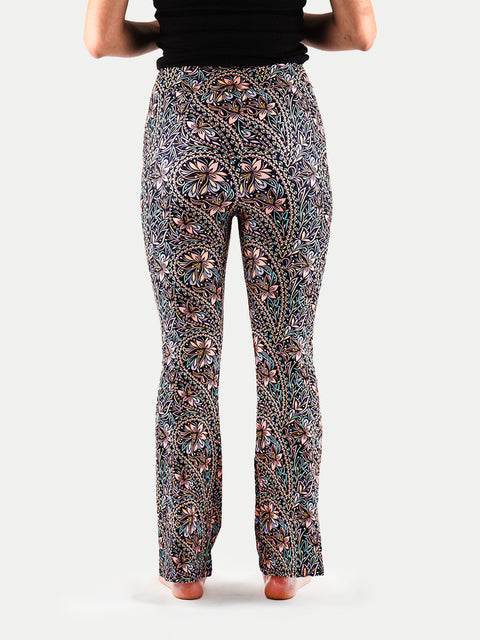 Festival Flared Printed Leggings