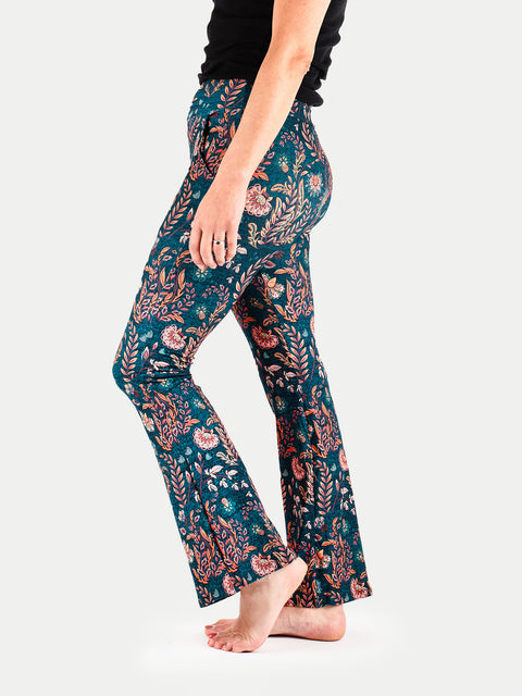 Festival Flared Printed Leggings