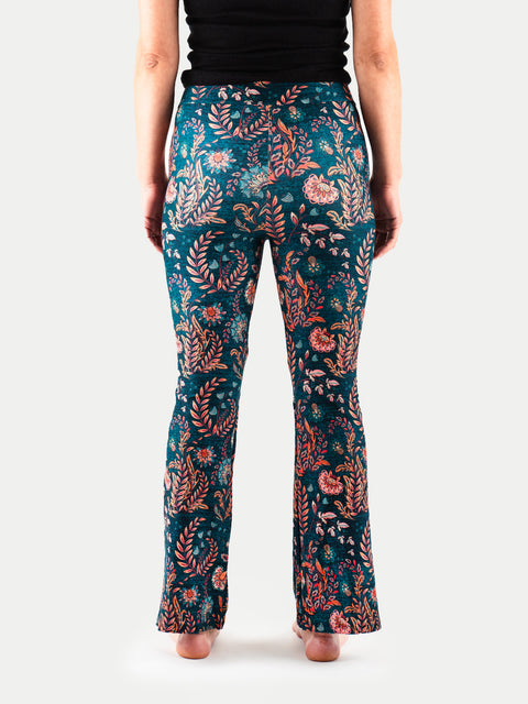 Festival Flared Printed Leggings