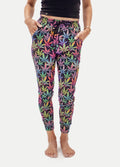 Festival Jogger Pants | Leaf Psychedelic-Image 1