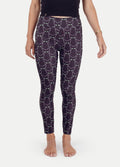 Festival Printed Leggings | Black Cat-Image 1
