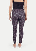 Festival Printed Leggings | Black Cat-Image 3