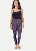Festival Printed Leggings | Demon Cats-Image 1