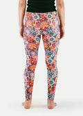 Festival Printed Leggings | Multi Paisley-Image 3