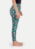 Festival Printed Leggings | Red Cap-Image 2