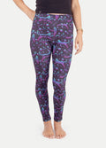 Festival Printed Leggings | Space Cats-Image 1