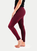 Festival Printed Leggings | Wine-Image 2