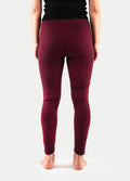 Festival Printed Leggings | Wine-Image 3
