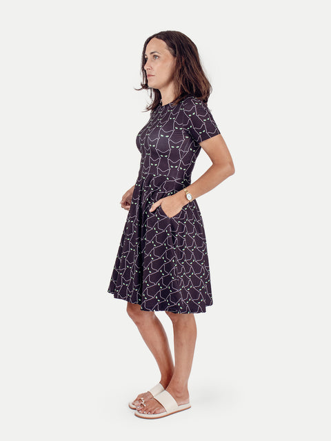 Festival Short Sleeve Dress