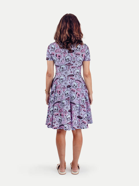 Festival Short Sleeve Dress
